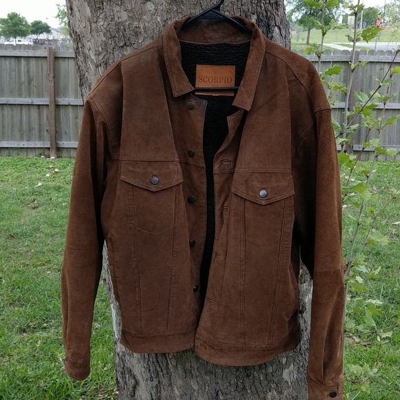 Scorpio USA Leather coat - Picture 1 of 8